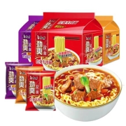 京东极速版：康师傅 红烧牛肉面 5连包