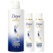 Dove 多芬 DOVE)洗发水护发素套装 密集滋养修护(洗发乳700ml+润发精华素195mlx2赋活系列
