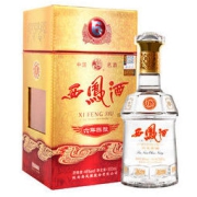 西凤酒 高度白酒 凤香型 6年 六年陈酿 45度 500ml 单瓶装