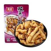 PLUS会员、有券的上：YUYU有友酸菜味凤爪95g