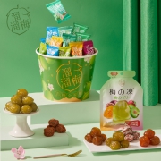 溜溜梅 六味青梅 全家桶480g