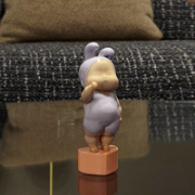稀奇 瞿广慈《baby赞》14x5x6. 5cm 雕塑 玻璃钢着色
