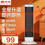 先锋(Singfun)取暖器暖风机电暖器电暖气家用塔式立式暖风机 单核低噪1秒速热办公伴侣DNF-N1