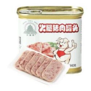 PLUS会员、有券的上：天坛牌小白猪午餐肉罐头340g