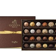 某猫旗舰店双11价523元！Godiva 歌帝梵 24颗黑松露巧克力礼盒345g