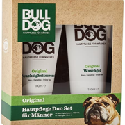 0税！Bulldog斗牛犬 男士护肤套装（100ml保湿霜＋150ml洁面啫喱）