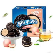 OREO奥利奥白桃乌龙味夹心饼干388g