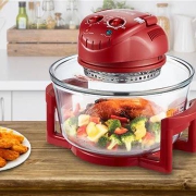 Hometech  宏泰科  无油空气炸锅12L  HT-A11磨砂红