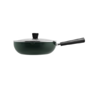 Midea美的28wok311军工绿麦饭石色涂炒锅28cm