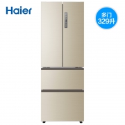11日0点：Haier 海尔 BCD-329WDVL 法式 多门冰箱 329L