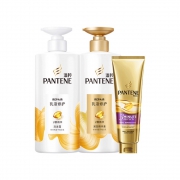 88VIP：PANTENE 潘婷 乳液洗护套装（洗发500ml+护发500ml+3分钟发膜70ml）*3件
