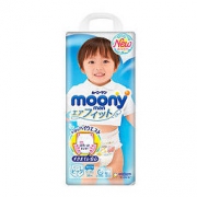 moony 婴儿拉拉裤 XL38片