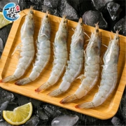 一虾一世界 国产大虾 活冻白虾 300g*5盒