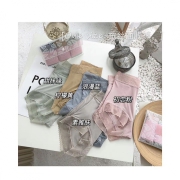 蚕丝无痕内裤女透气高腰收腹包臀三角短裤头棉女士蕾丝