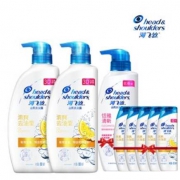 双11预售：haifeisi/海飞丝  洗发水 680ml*2瓶+赠80ml*5+300ml*1