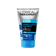 聚划算百亿补贴：L'OREAL PARIS 巴黎欧莱雅 男士水能润泽焕亮洁面膏 100ml