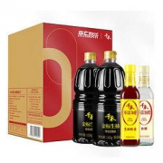 千禾 金标生抽1.52kg*2+白醋500ml+烹调料酒500ml