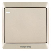 Panasonic松下WMWA511Y-N雅悦香槟金一开单控开关