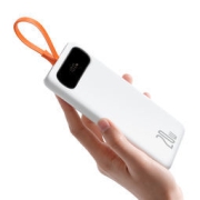 BASEUS 倍思 PPBLK101 PD20W 自带线移动电源 10000mAh