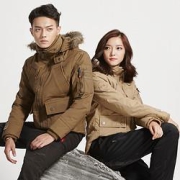 AIRTEX亚特AT0A15M8101户外加厚工装棉服