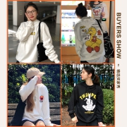 芝麻街联名款：美特斯邦威 男女 2021新款宽松连帽卫衣