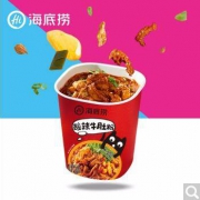 海底捞 酸辣牛肚粉136g*3件