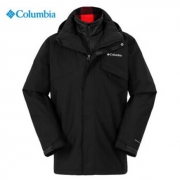 双11预售：Columbia 哥伦比亚 WE1273 男款户外三合一冲锋衣