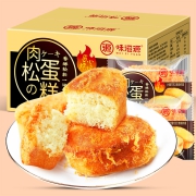 味滋源肉松蛋糕500g焗式糕点心早餐零食休闲小吃面包整箱装