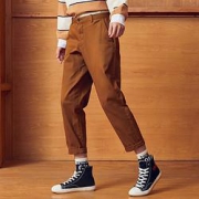 Meters bonwe 美特斯邦威 754242 男式休闲裤