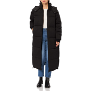 2021年秋冬款 HUGO BOSS 雨果·博斯 Frishell-1 女士长款棉服夹克