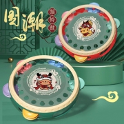 【国潮新款】婴儿奥尔夫手摇铃鼓