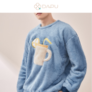 DAPU 大朴 AF1F12202 情侣款纯棉条纹睡衣