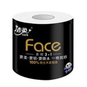 C&S洁柔黑Face系列有芯卷纸4层140g15卷