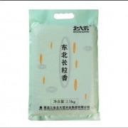 京喜：北大荒 东北长粒香大米 2.5kg袋 2长粒香大