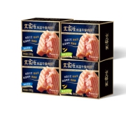 眉州旗下 王家渡 即食午餐肉 198g*4盒 三肥七瘦黄金比例