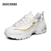 SKECHERS 斯凯奇 13091-C 女士刺绣厚底老爹鞋
