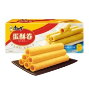 京东超市康师傅 蛋酥卷鸡蛋卷营养早餐办公室休闲零食小吃饼干蛋糕点心 牛奶特浓味 108g