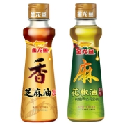 京喜app：金龙鱼 芝麻油100ml+金龙鱼 花椒油100ml