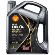 Shell 壳牌 超凡喜力系列 光影灰壳 0W-20 SP级 全合成机油 4L