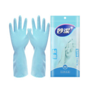 妙潔 洗碗乳胶手套 1双