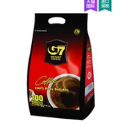 G7 COFFEE 无糖低脂纯黑速溶咖啡 200g (2g*100包)