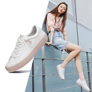 前5000件：SKECHERS  斯凯奇  小白鞋  休闲鞋板鞋  74134