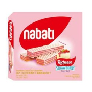 nabati纳宝帝草莓味威化饼干290g