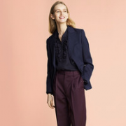 UNIQLO 优衣库 女子羊毛混纺西装 442899