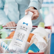 乳鲜森 大白瓶INF纯牛奶 全脂牛奶 950ml*2瓶