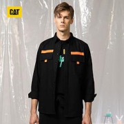 CAT卡特彼勒男士双口袋撞色衬衫CK1STQ15081C09