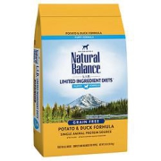 NaturalBalance天衡宝雪山鸭薯成犬狗粮24磅