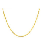 CHJJEWELLERY潮宏基足金项链CX20090002203.35g