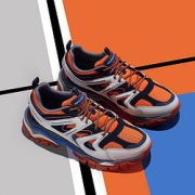 20点开始：SKECHERS斯凯奇66255-NVOR男款休闲运动鞋