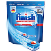 finish亮碟多效合一洗碗块共24块